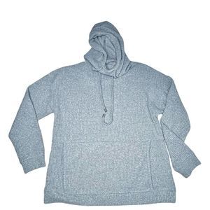 Peyton Primrose Grey Waffle Knit Hoodie